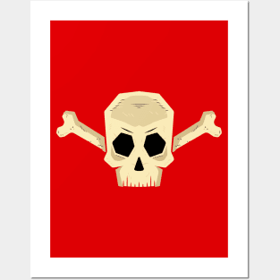 SKELETON DANGER Posters and Art